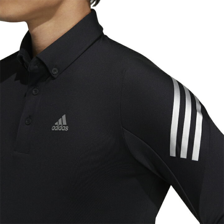 楽天市場】アディダス ゴルフウェア ポロシャツ 長袖 メンズ AERO.RDY 