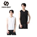 【全品最大10％OFF！6/22 20:00〜6/27 1:59】ビジョンクエスト VISION QUEST アンダーシャツ ノースリーブ メンズ 定番インナーシャツ VQ540406K01
