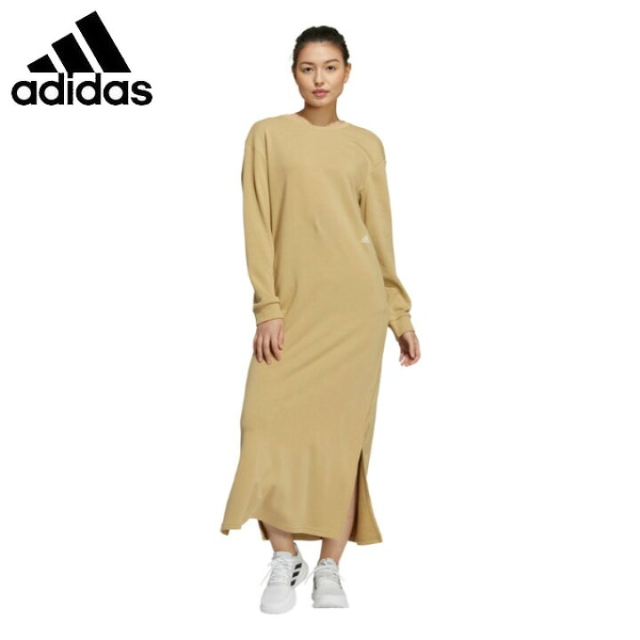 楽天市場 アディダス ワンピース 長袖 レディース Prsve フレンチテリー スウェットワンピース H Jil15 Adidas ヒマラヤ楽天市場店
