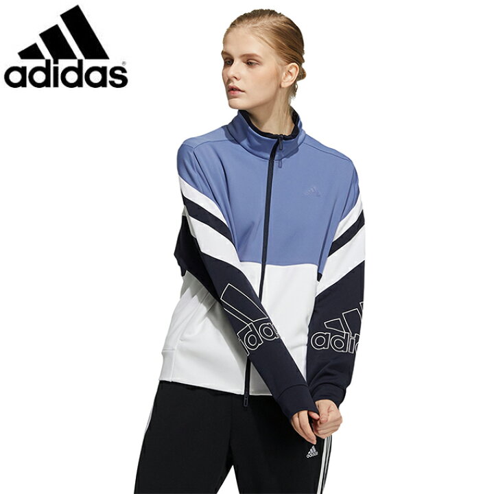 楽天市場 アディダス ジャージ ジャケット レディース アウトライン バッジ オブ スポーツ トラックトップ H Jil31 Adidas ヒマラヤ楽天市場店