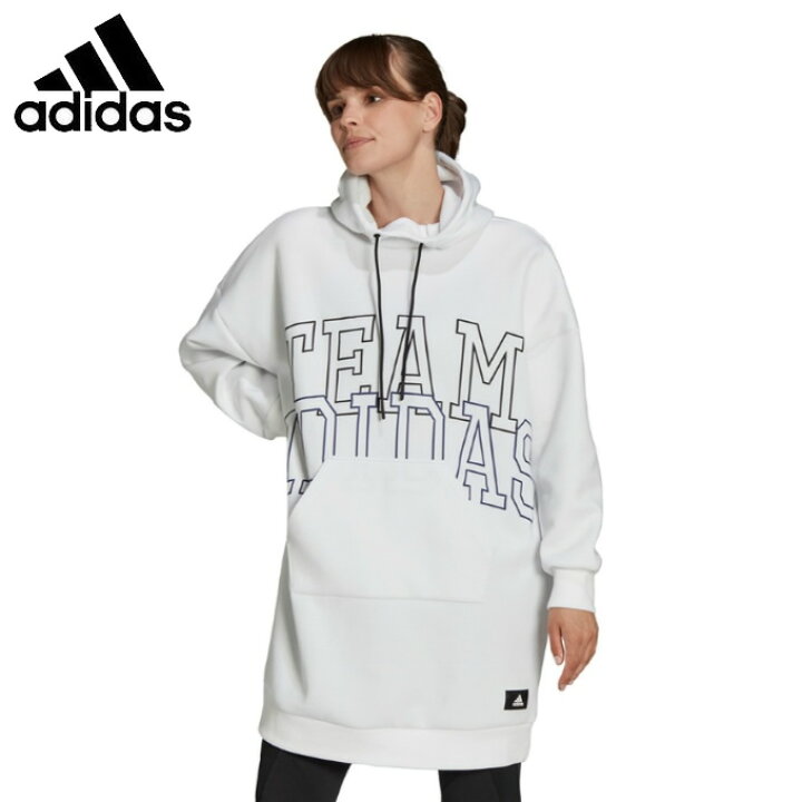 楽天市場 アディダス スウェットパーカー レディース オーバーサイズ フリースパーカー H Bg434 Adidas ヒマラヤ楽天市場店