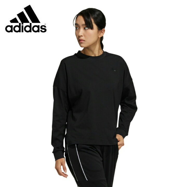 楽天市場 アディダス Tシャツ 長袖 レディース ルーズフィット 長袖tシャツ Ha1868 Ru262 Adidas ヒマラヤ楽天市場店