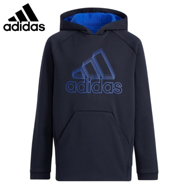 楽天市場 アディダス スウェットパーカー ジュニア プルオーバー フード付きスウェット H425 Kmi Adidas ヒマラヤ楽天市場店