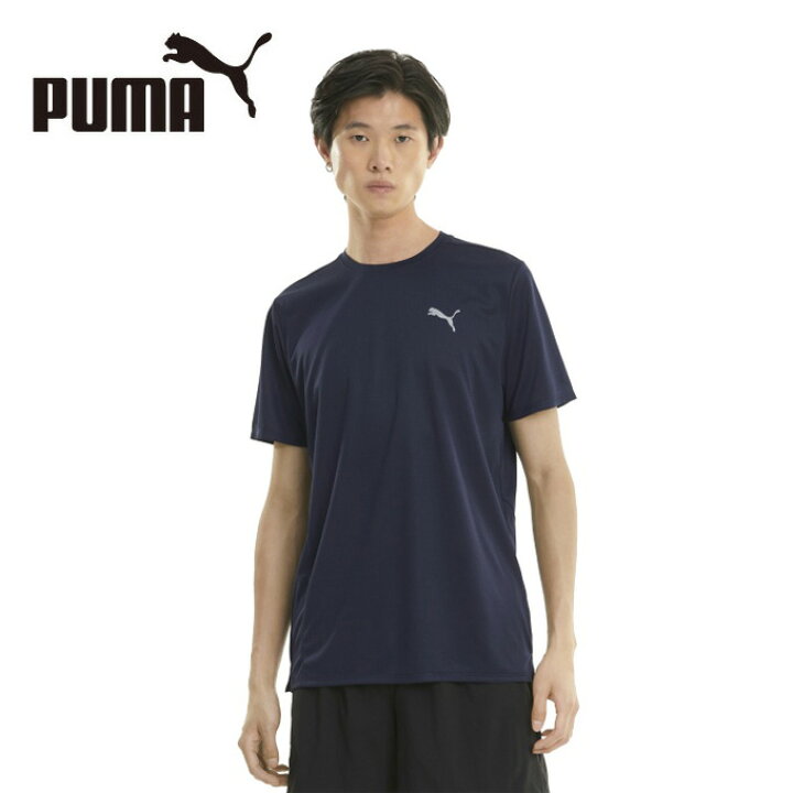 楽天市場 プーマ ランニングウェア Tシャツ 半袖 メンズ ワンポイントtシャツ 56 06 Puma ヒマラヤ楽天市場店