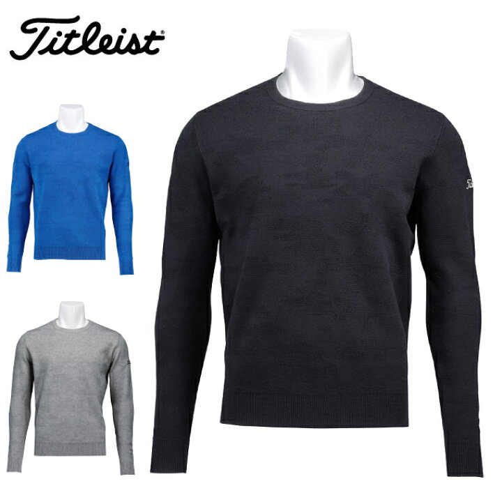楽天市場】タイトリスト ゴルフウェア セーター カモフラージュ ジャ  