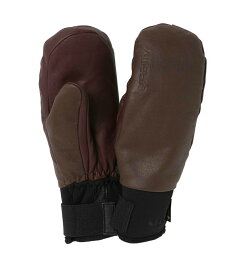 スノーボードグローブ レザー ゴアテックス ミトン メンズ レディース 高保温素材シンサレート ゴアウォーム 2SL130202-01 エスエルキュー SLQ スキー スノーボード グローブ