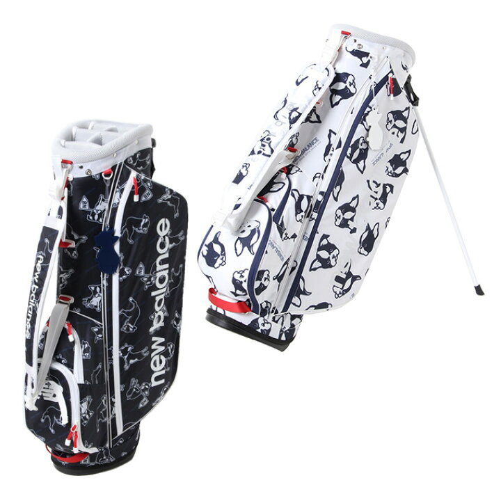 楽天市場 ニューバランス スタンドキャディバッグ レディース ボストンテリア 軽量 012 New Balance ヒマラヤ楽天市場店