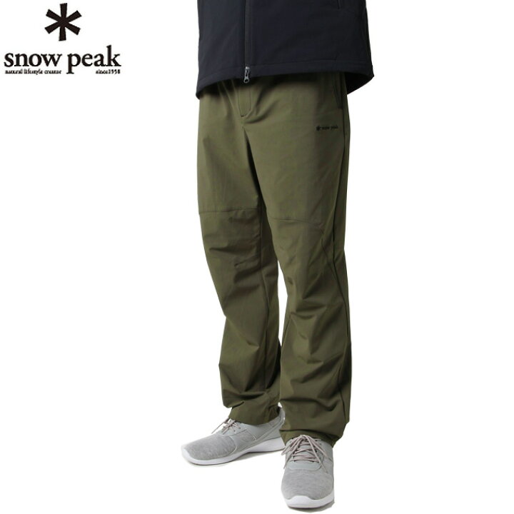 楽天市場】スノーピーク ロングパンツ メンズ Strech Cloth Pants SPS 