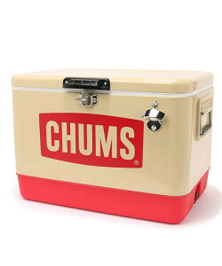 �`�����X CHUMS �N�[���[�{�b�N�X �X�`�[���N�[���[�{�b�N�X54L Steel Cooler Box 54L CH62-1802