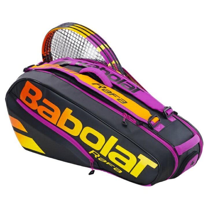 楽天市場】バボラ Babolat テニス バドミントン ラケットバッグ 6本用 