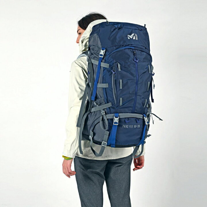 楽天市場】ミレー 登山バッグ 60L+20 レディース サースフェー 60+20 