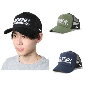ジェリー GERRY 帽子 キャップ メンズ 3D刺繍メッシュ CAP 90FTGE-335A