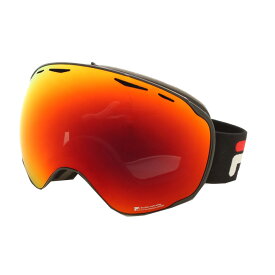 スキー スノーボードゴーグル メンズ レディース ヘルメット対応 くもり止め ダブルレンズ UVカット FG1201J-1 全天候 フィラ FILA