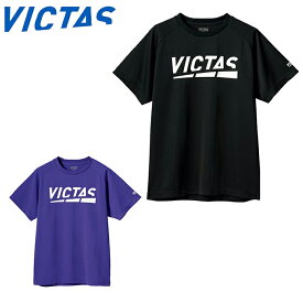 ビクタス VICTAS 卓球ウェア メンズ レディース プレイ ロゴ ティー PLAY LOGO TEE 632101v
