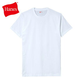 【まとめ買いで最大ポイント10倍2024年6/4 20：00〜6/11 1：59】ヘインズ Hanes 半袖アンダーウェア メンズ 3枚組 アカラベルクルーネックTシャツ HM2135G 010