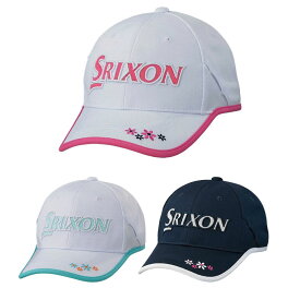 【D会員ならポイント10倍！5/5 20：00〜23：59※要エントリー】スリクソン SRIXON ゴルフ キャップ レディース ロゴキャップ SWH2152