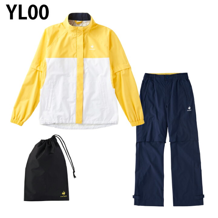 楽天市場 ルコックスポルティフ ゴルフ レインウェア上下セット レディース ルコックレインスーツ Qgwtjh00w 22年春夏モデル Le Coq Sportif ヒマラヤ楽天市場店