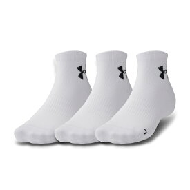 アンダーアーマー バスケットボール パックソックス メンズ レディース UAローソックス 3足セット 1371937-100 UNDER ARMOUR