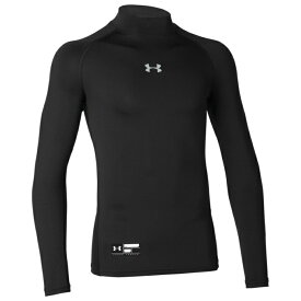 アンダーアーマー 野球 アンダーシャツ 長袖 ジュニア UAユース ヒートギアアーマー ロングスリーブ モック 1358651-001 UNDER ARMOUR