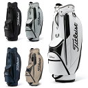 タイトリスト キャディバッグ メンズ 軽量 9型 5分割 コアエッセンシャル TB22CTCEK Titleist 軽量モデル 3.1kg ネー…