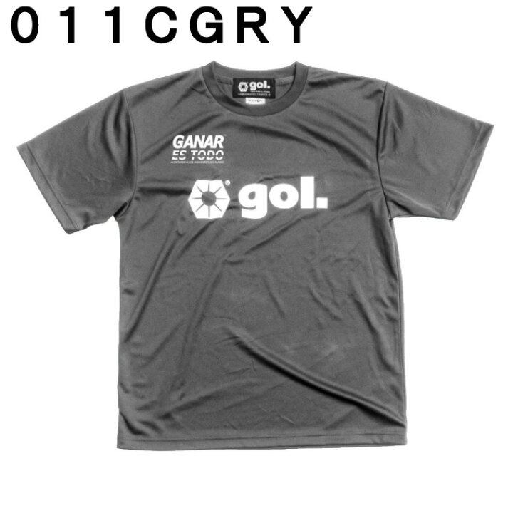 楽天市場】ゴル gol サッカーウェア プラクティスシャツ 半袖 メンズ 