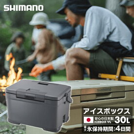 【エントリーでポイント最大15倍！】シマノ アイスボックス 30L VL アイスボックスVL ICEBOX VL 30L NX-430V Mグレー 01 SHIMANO キャンプ用 クーラーボックス 30L