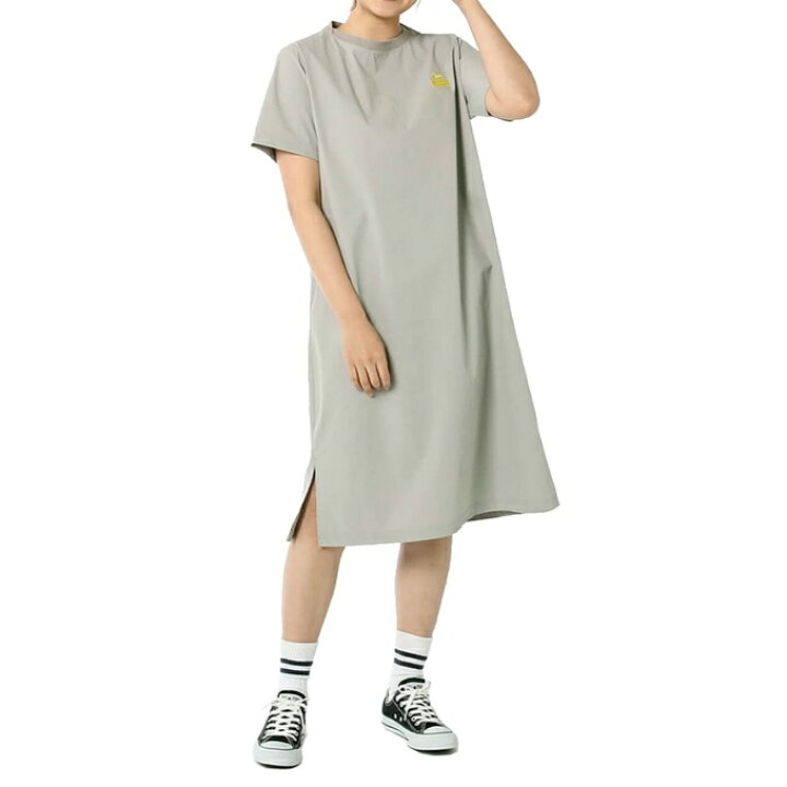 楽天市場 チャムス Chums ワンピース 半袖 レディース エアトレイルストレッチチャムスワンピース Ch18 1196 Gray ヒマラヤ楽天市場店