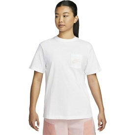 ナイキ Tシャツ 半袖 レディース スポーツウェア ウィメンズ ポケット Tシャツ DQ3154-100 NIKE