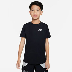 【エントリーでポイント最大15倍！】ナイキ Tシャツ 半袖 ジュニア YTH EMB フューチュラ Tシャツ AR5254-010 NIKE