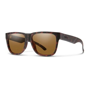 X~X SMITH ΌTOX SUNGLASS Ό LOWDOWN2 CORE MT TORT/P BROWN