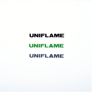 ���j�t���[�� UNIFLAME �X�e�b�J�[ UF���S�X�e�b�J�[�� �g���I2 690130