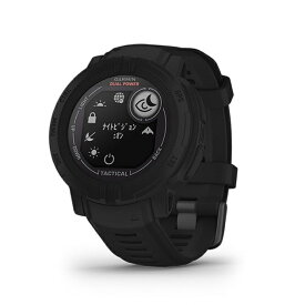 【まとめ買いで最大ポイント10倍6/4 20：00〜6/11 1：59】ガーミン GARMIN ランニング 腕時計 GPS付 インスティンクト2 Instinct 2 Dual Power Tactical Edition Black 010-02627-43