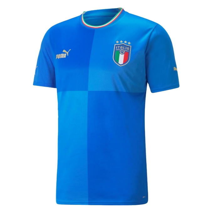 プーマ サッカーウェア レプリカシャツ メンズ レディース FIGC イタリア ホーム 半袖 レプリカ シャツ 765643-01 PUMA