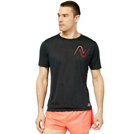 ニューバランス ランニングウェア Tシャツ 半袖 メンズ Impact ラン グラフィックスリーブTシャツ MT21277 TRD new balance