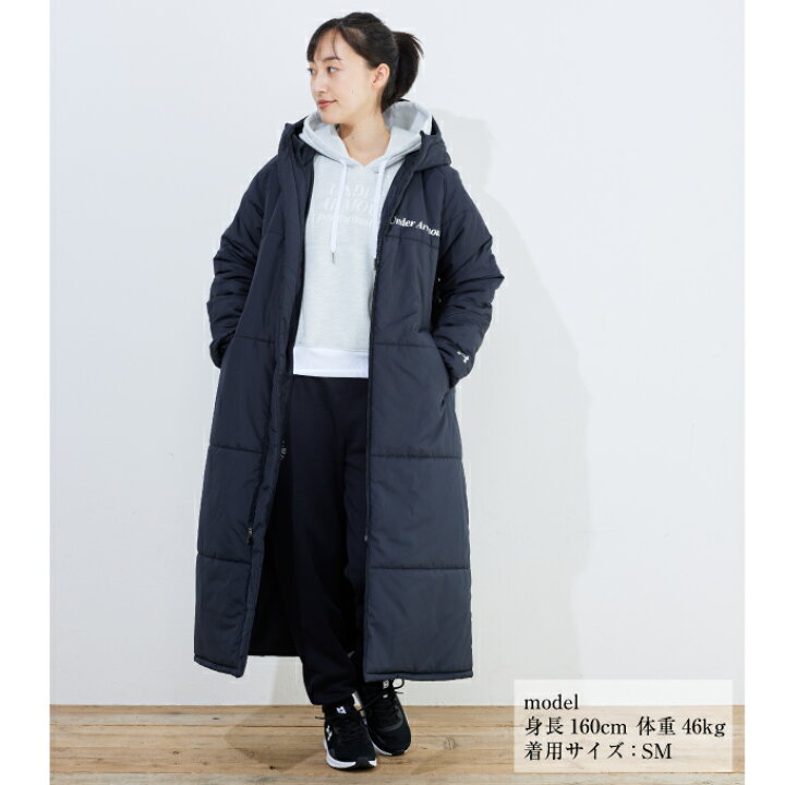 楽天市場】アンダーアーマー ロングコート レディース UA Insulated  