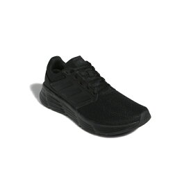 アディダス ランニングシューズ メンズ GLX 6 GW4138 LIV00 adidas 通学シューズ 通学靴 黒靴 ブラック 黒色