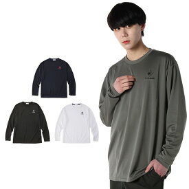 【エントリーでポイント最大15倍！】ルコックスポルティフ le coq sportif スポーツウェア 長袖 メンズ エコペットロングスリーブシャツ QMMUJB30Z