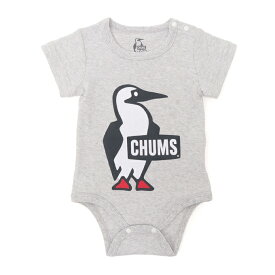 チャムス CHUMS ロンパース 半袖 ジュニア ベビーロゴロンパース Baby Logo Rompers CH27-1020 Booby