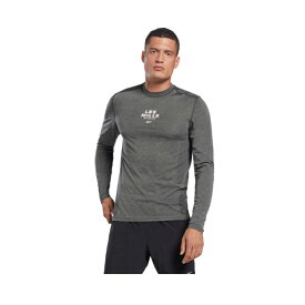 【エントリーでポイント最大15倍！】リーボック Reebok スポーツウェア 長袖 メンズ Tシャツ / LM Myoknit LS Tee HD4149