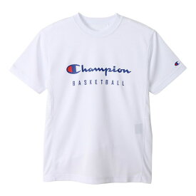 【エントリーでポイント最大15倍！】チャンピオン Champion バスケットボールウェア 半袖シャツ ジュニア ミニ ショートスリーブTシャツ E-MOTION CK-XB317-010