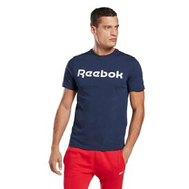 【エントリーでポイント最大15倍！】リーボック Reebok Tシャツ 半袖 メンズ グラフィック シリーズ リニア ロゴ Tシャツ GN5378