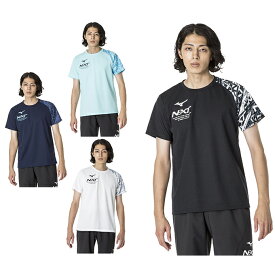 ミズノ Tシャツ 半袖 メンズ N-XT ロゴ機能Tシャツ 32JAA210 MIZUNO