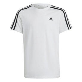 アディダス Tシャツ 半袖 ジュニア エッセンシャルズ スリーストライプス コットン半袖Tシャツ IC0605 ECN59 adidas