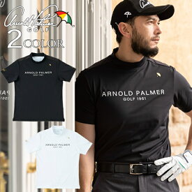 アーノルドパーマー ゴルフウェア 半袖シャツ メンズ BKモックネック半袖シャツ arnold palmer AP220101M04