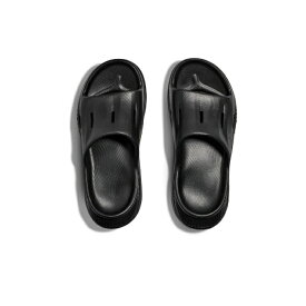 【全品対象最大10％OFFクーポン！7/13 10:00〜7/15 23:59】ホカ HOKA オラ リカバリー スライド 3 厚底 メンズ レディース 1135061 BBLC リカバリーサンダル シャワーサンダル 黒 ブラック