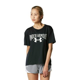 【まとめ買いで最大ポイント10倍6/4 20：00〜6/11 1：59】アンダーアーマー Tシャツ 半袖 レディース UA Tech Box Graphic Tee 1378309-001 UNDER ARMOUR