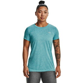 アンダーアーマー Tシャツ 半袖 レディース UAテック ショートスリーブTシャツ 1277206-433 UNDER ARMOUR