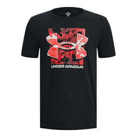 アンダーアーマー Tシャツ 半袖 ジュニア UA BOX LOGO CAMO SS 1377317-001 UNDER ARMOUR