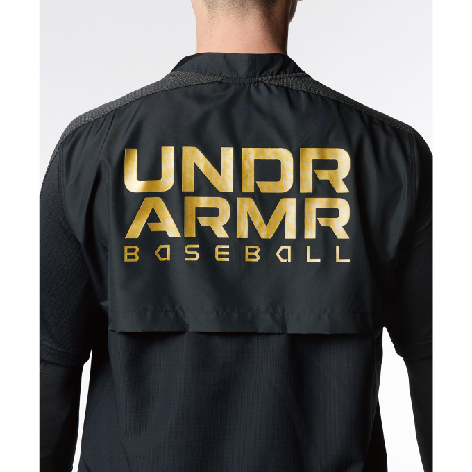 海外限定】 セール価格 公式 アンダーアーマー UNDER ARMOUR メンズ ベースボール ジャケット UA ケージ アウター ウインドブレーカー 野球  1378245
