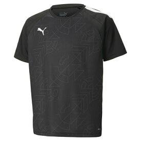 プーマ サッカーウェア 半袖シャツ ジュニア Q1 LIGA グラフィック半袖シャツ 658674-03 PUMA